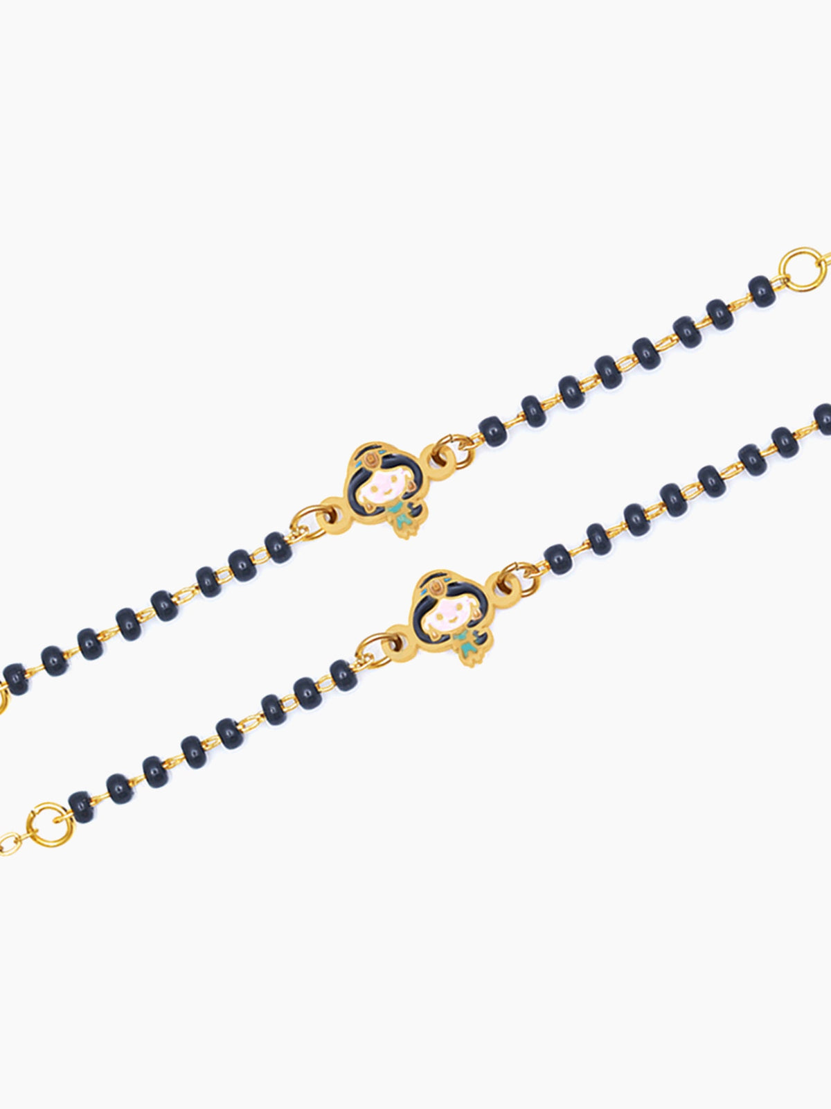 Jasmine's Charm 18K Gold Plated Kid's Nazariya Loose Bracelet