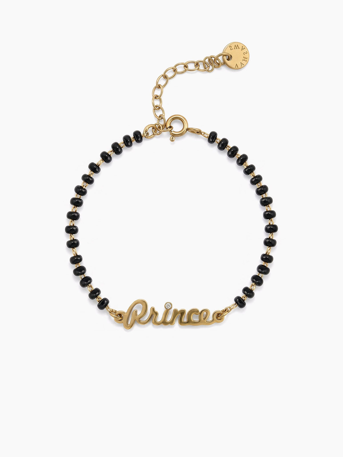 Little Prince Solitaire 18K Gold Plated Kid's Nazariya Bracelets