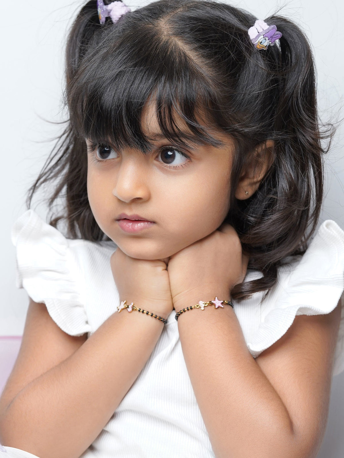 Ocean Dreams Charms 18K Gols Plated Kid's Nazariya Loose Bracletet