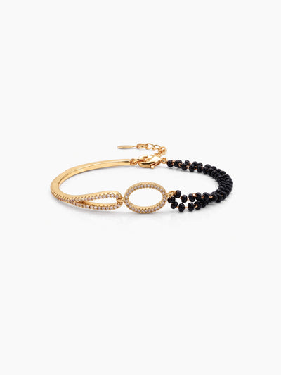 Amiti Diamond 18K Gold Plated Women's Mangalsutra Bracelet