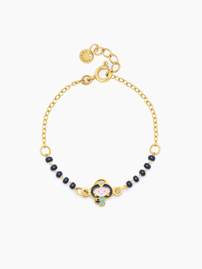 Jasmine's Charm 18K Gold Plated Kid's Nazariya Loose Bracelet