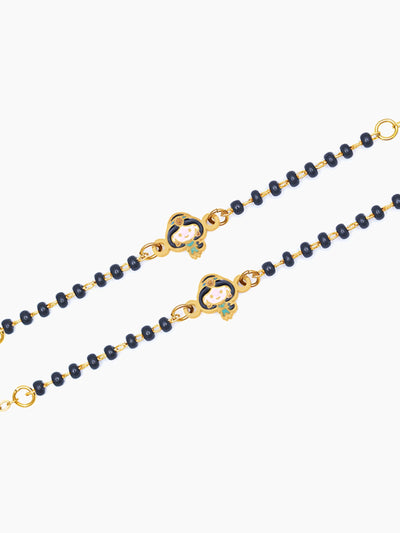 Jasmine's Charm 18K Gold Plated Kid's Nazariya Loose Bracelet