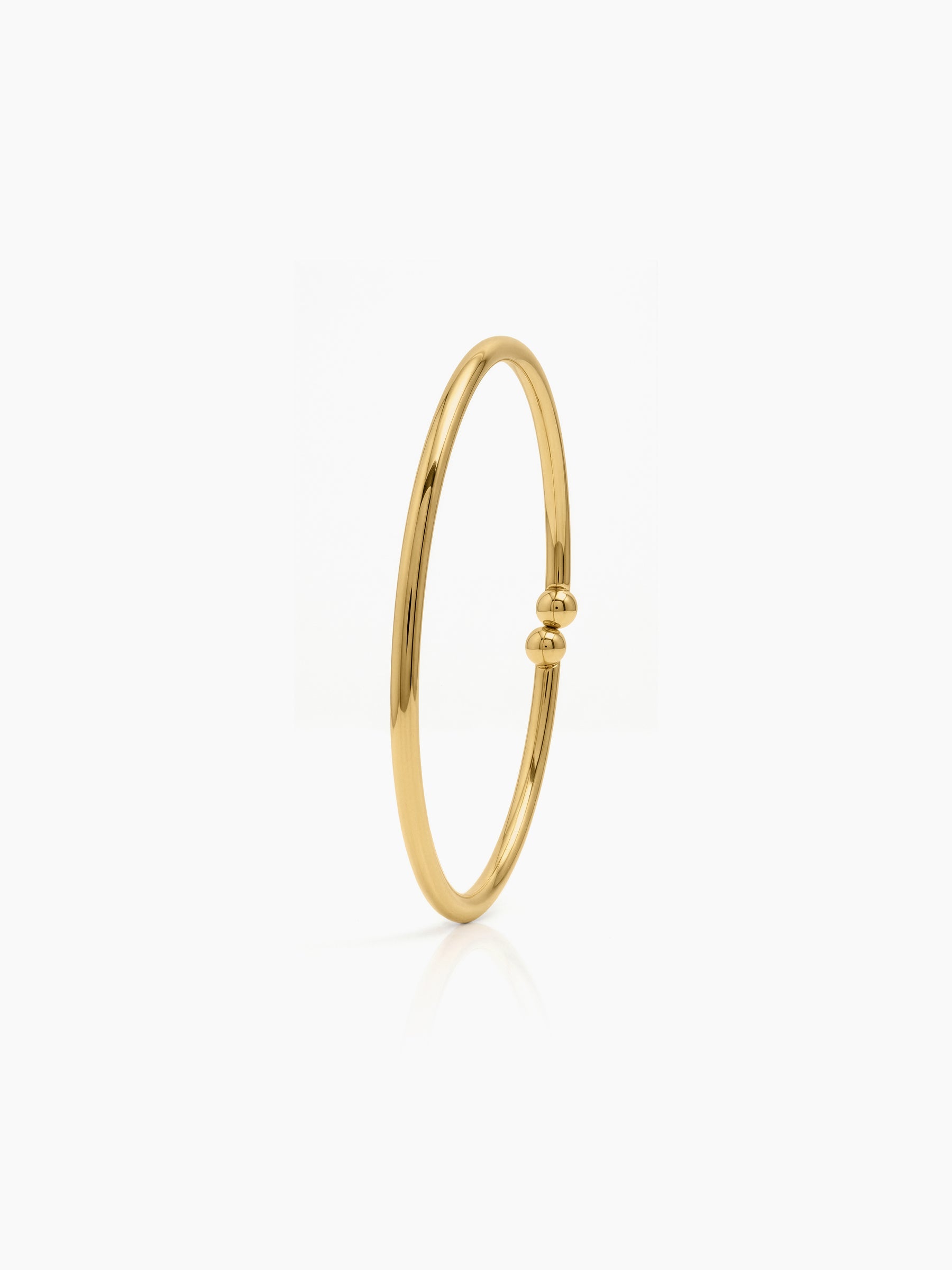 Kavini Classic Gold Set Of 2 Women's 2/4, 2/6, 2/8 Cuff Bangles