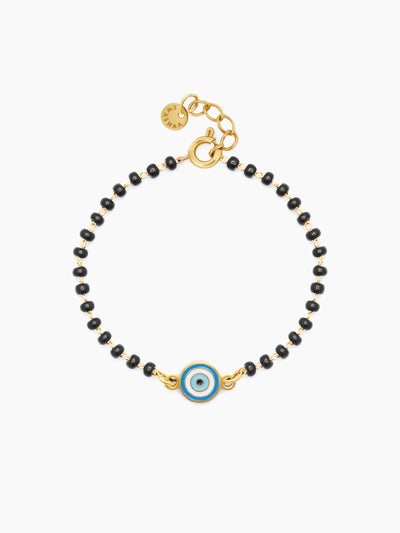 Ocean Eye Charm 18K Gold Plated Kid's Nazariya Loose Bracelet