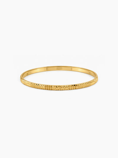 Pakhi Classic Texture Gold Set Of 4 Women's 2/4, 2/6, 2/8 Bangles 