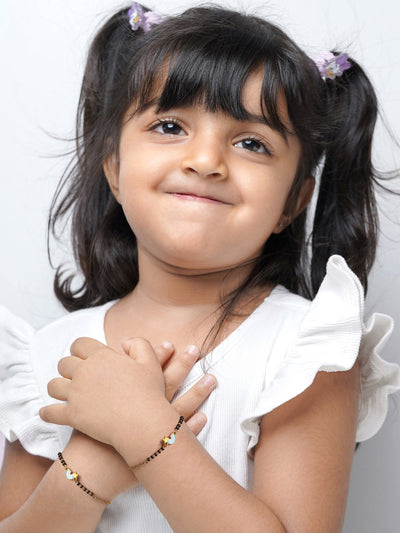 Rainbow Star Charm 18K Gold Plated Kid's Nazariya Bracelet