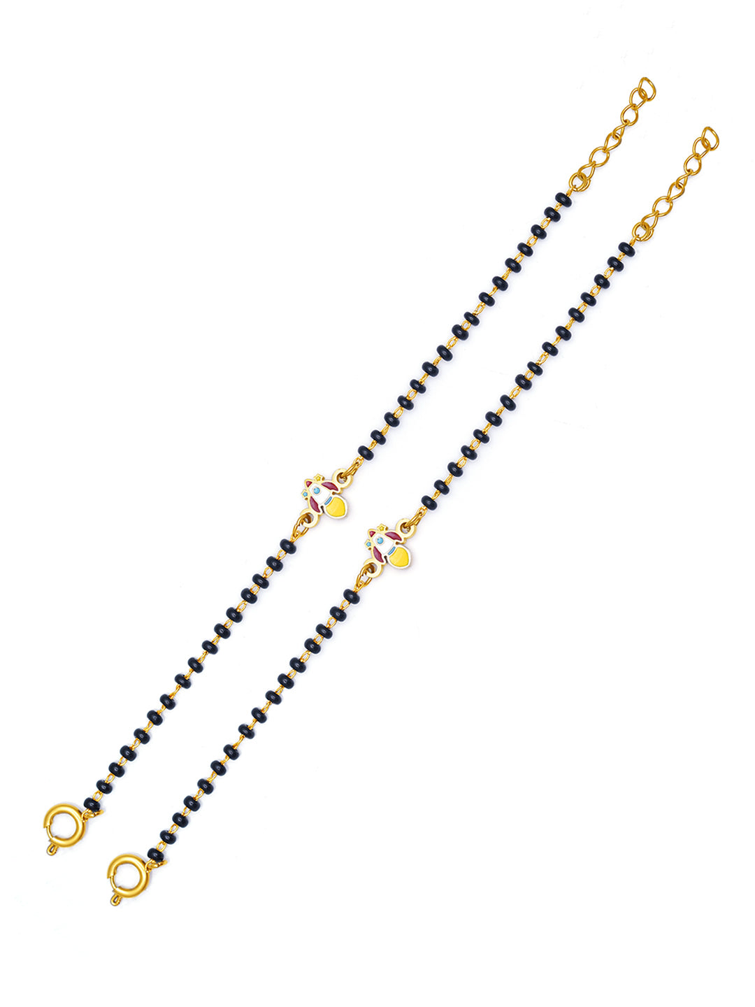Rocket Dreams Charms 18K Gold Plated Kid's Nazariya Loose Bracelet