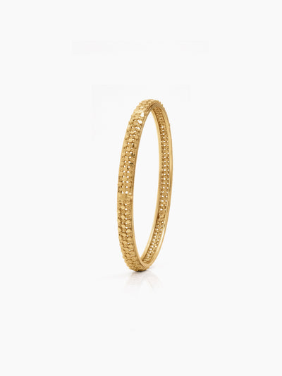 Suhani Textur Gold Set Of 4 Women's 2/4, 2/6, 2/8  Bangles 