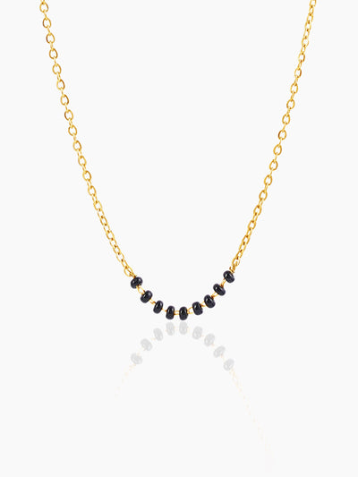 Tushita 18K Gold Plated Mangalsutra